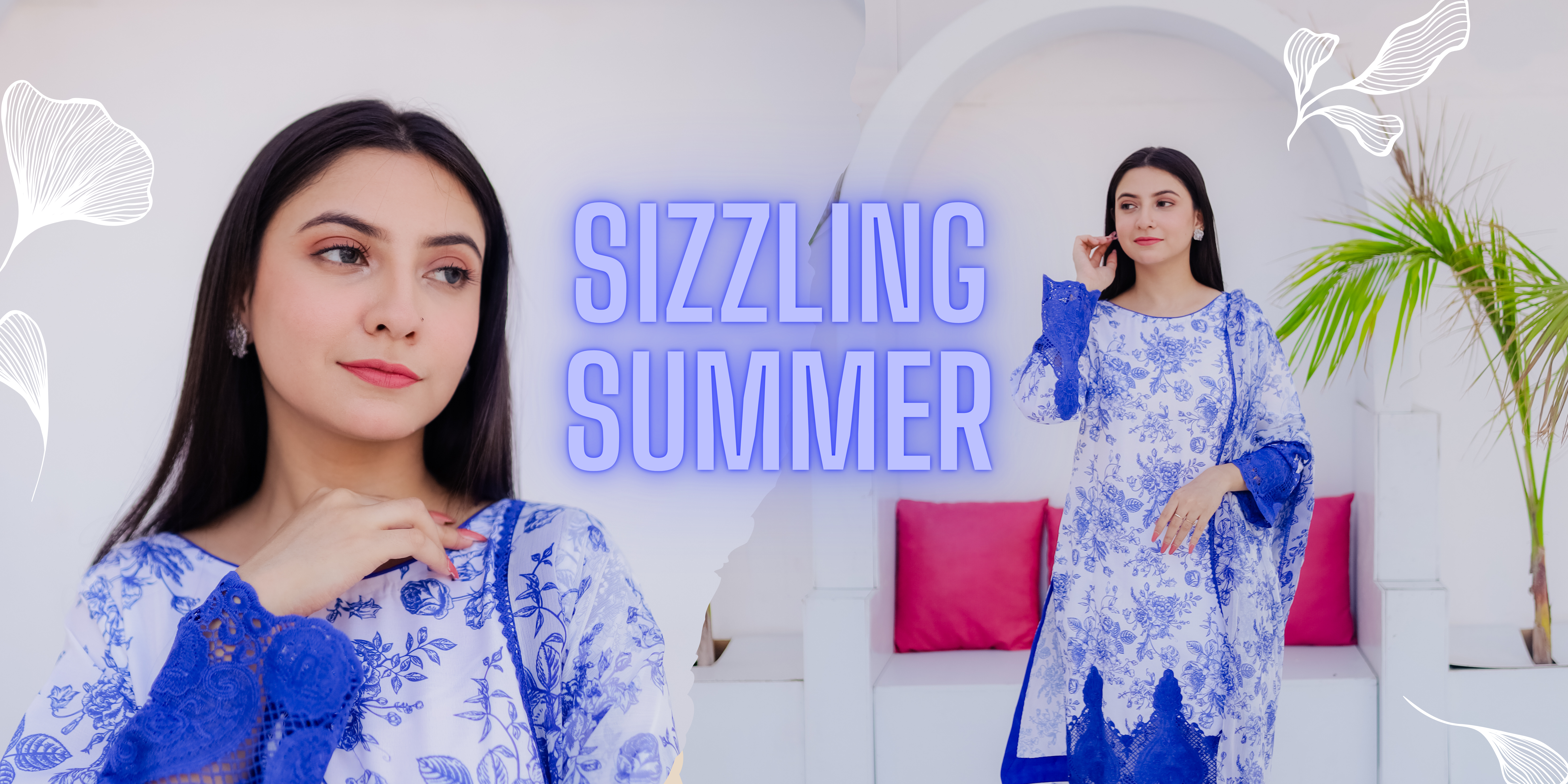Beige Aesthetic Exclusive Fashion Wear Collection Clothing Banner