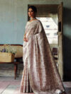 Pure lawn organic block print AJDUP062
