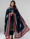 Pure korean charmeuse silk shawl AJDUP045
