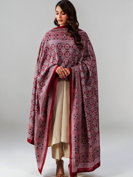 Pure korean charmeuse silk shawl AJDUP054