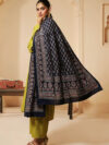 Pure korean charmeuse silk shawl AJDUP043