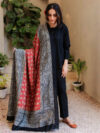 Pure korean charmeuse silk shawl AJDUP31