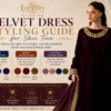 velvet dress colors for skin tone