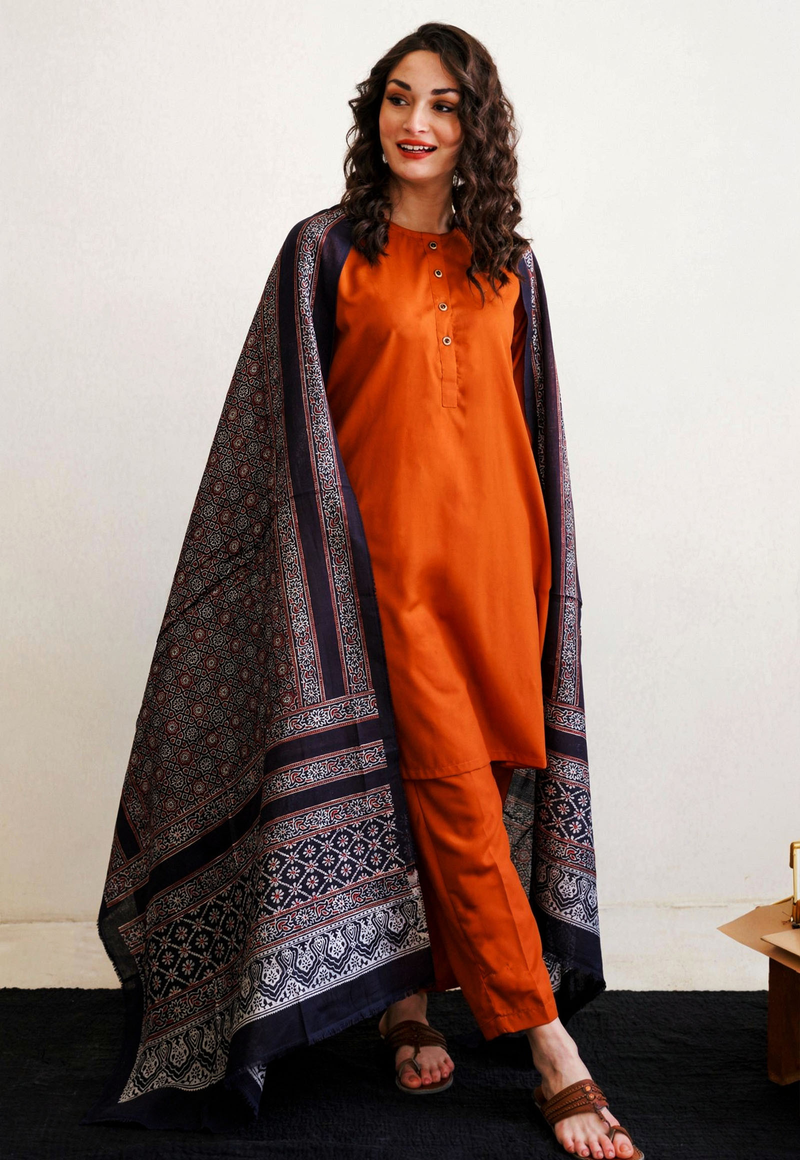 Pure korean charmeuse silk shawl AJDUP029