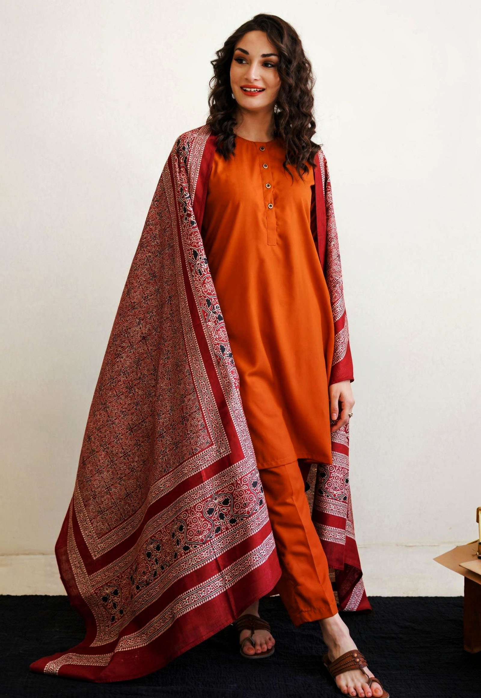 Pure korean charmeuse silk shawl AJDUP10