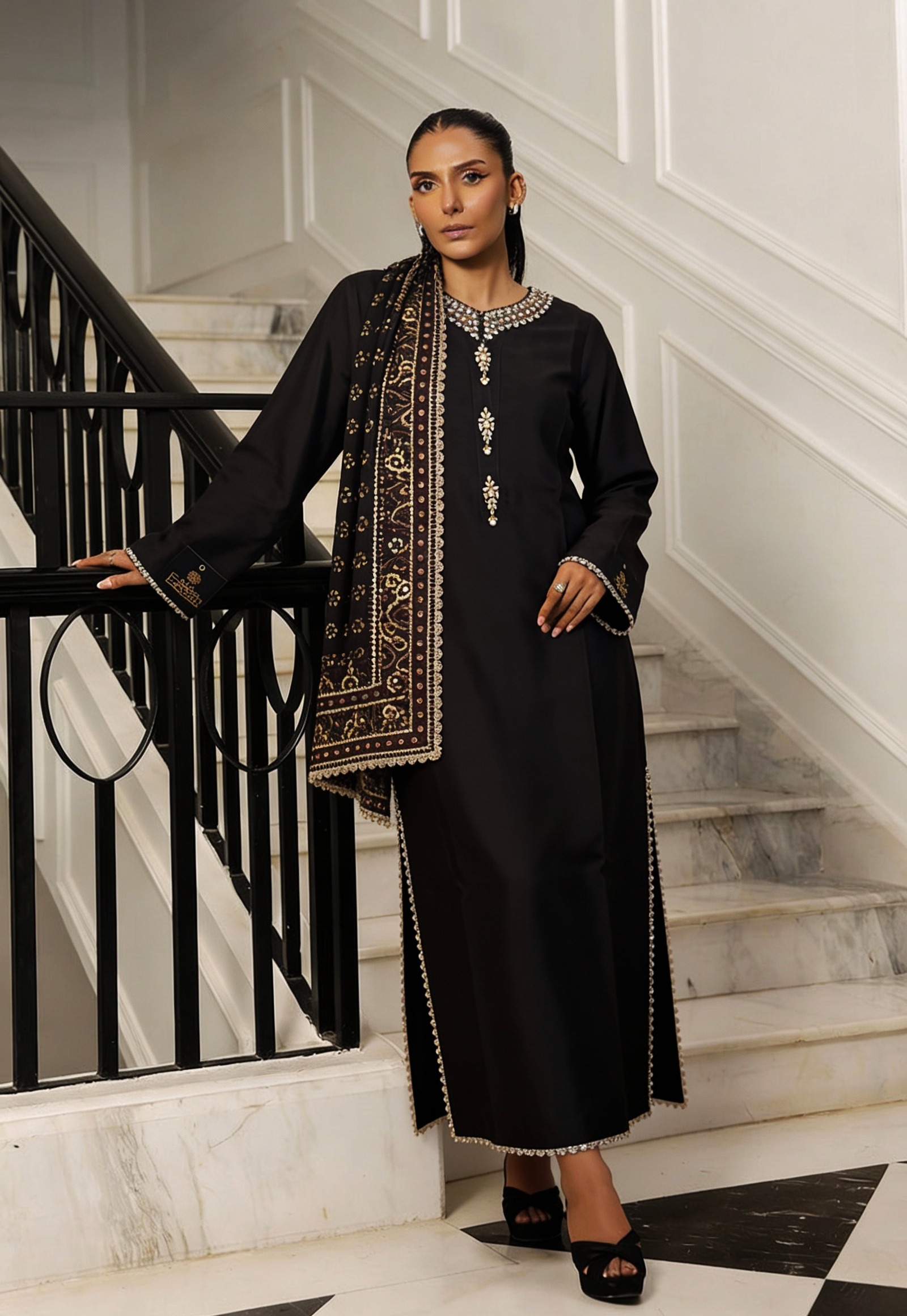Black 3 Piece Suit – SC-104 Summer Couture 2026