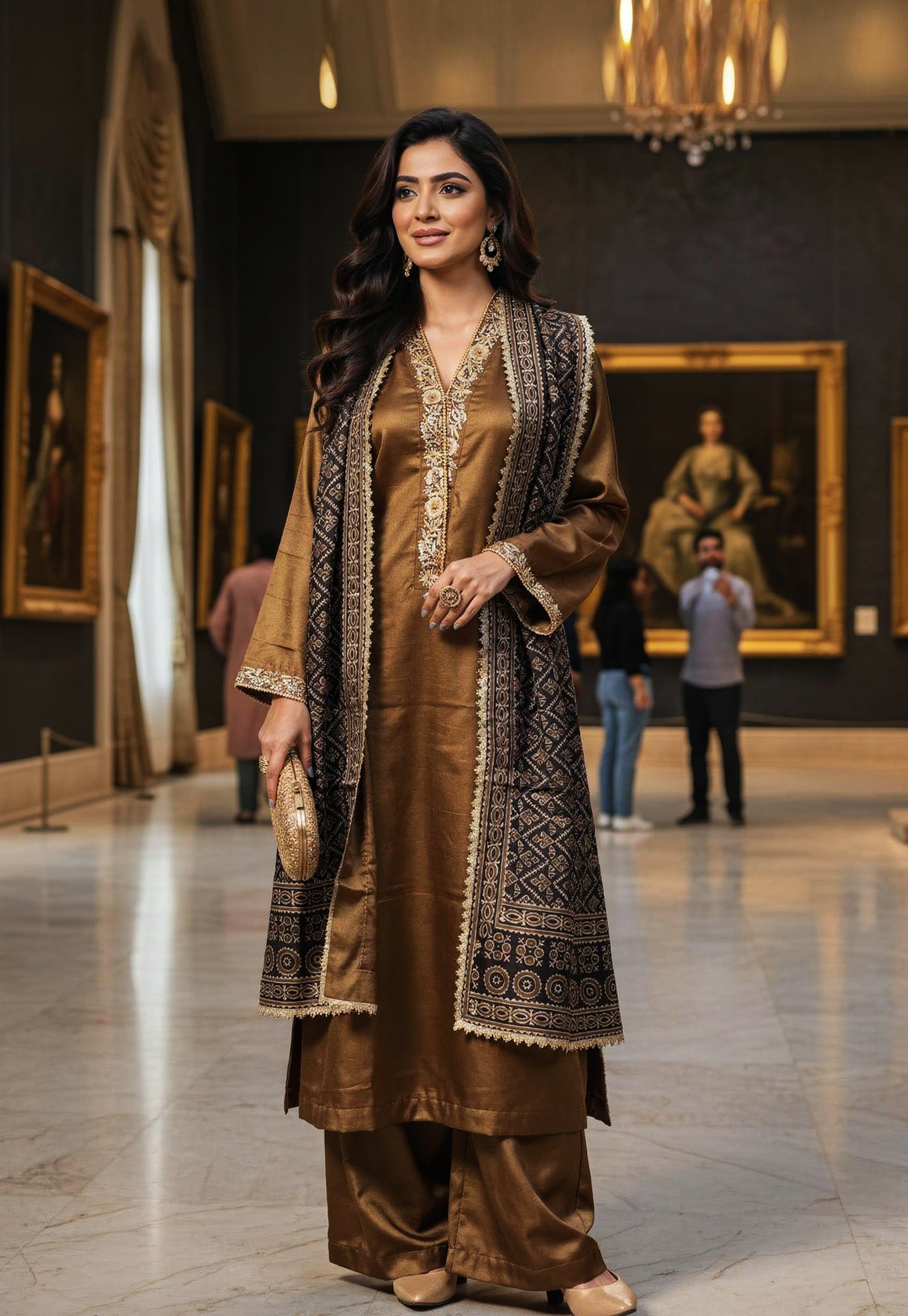 Rich Coffee Brown 3 Piece Suit – SC-112 Summer Couture 2026