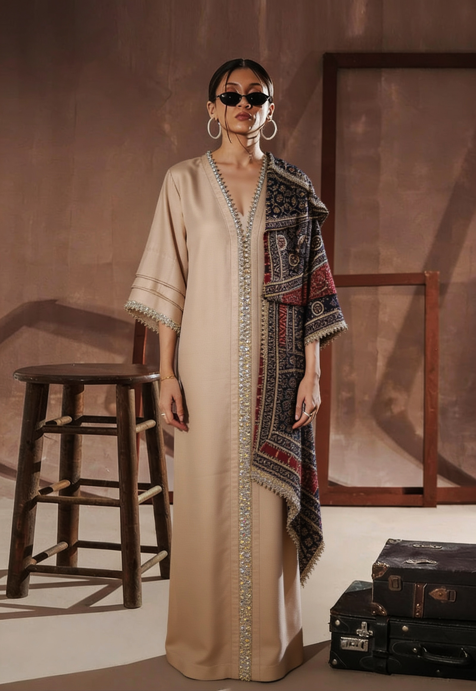 Soft Beige 3 Piece Suit – SC-129 Summer Couture 2026