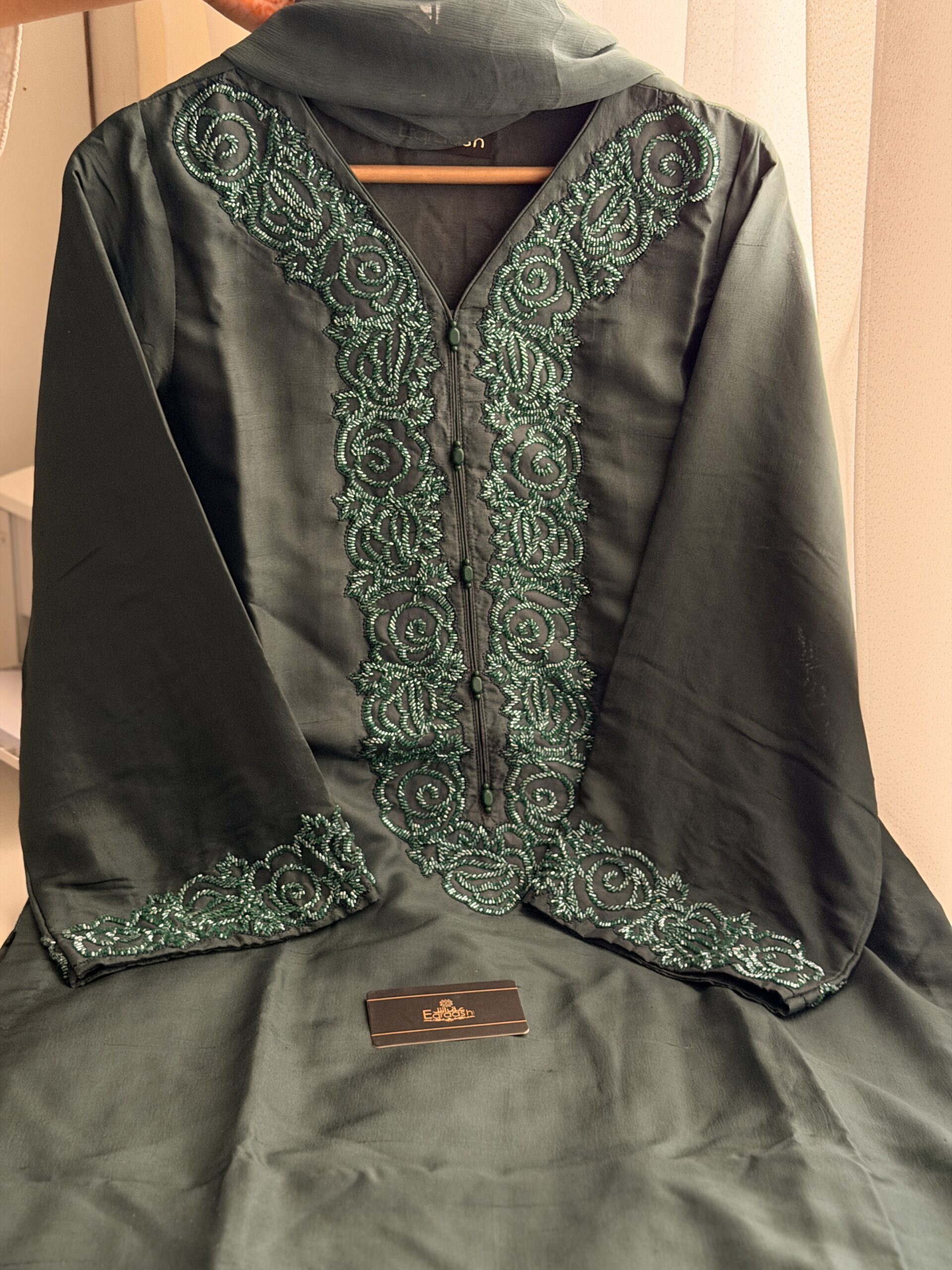 Deep Teal 3 Piece Suit – SC-111 Summer Couture 2026 - Image 3
