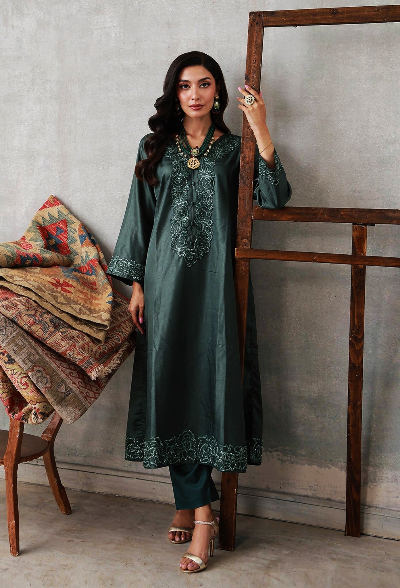 Deep Teal 3 Piece Suit – SC-111 Summer Couture 2026