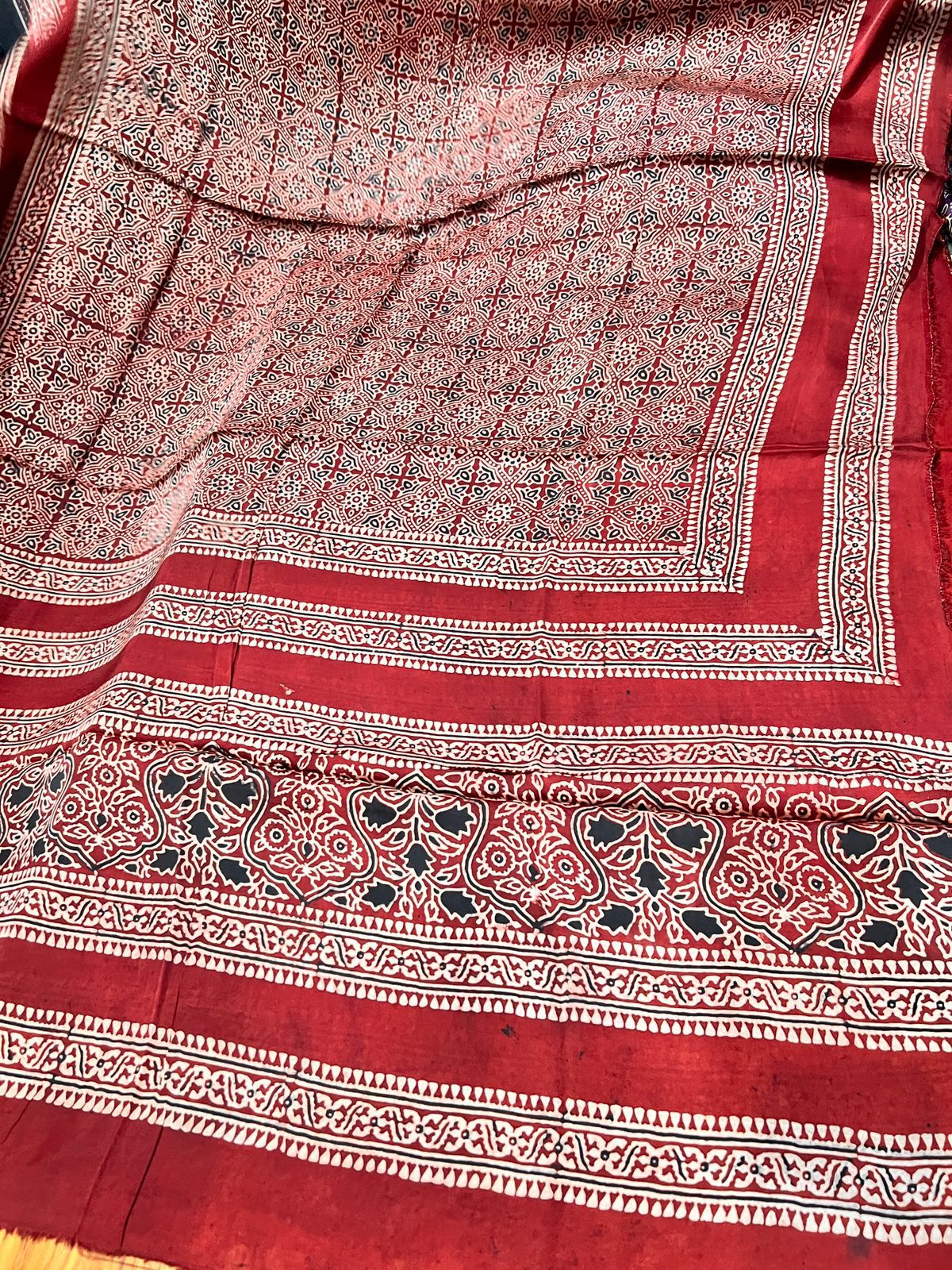 Pure korean charmeuse silk shawl AJDUP10 - Image 2