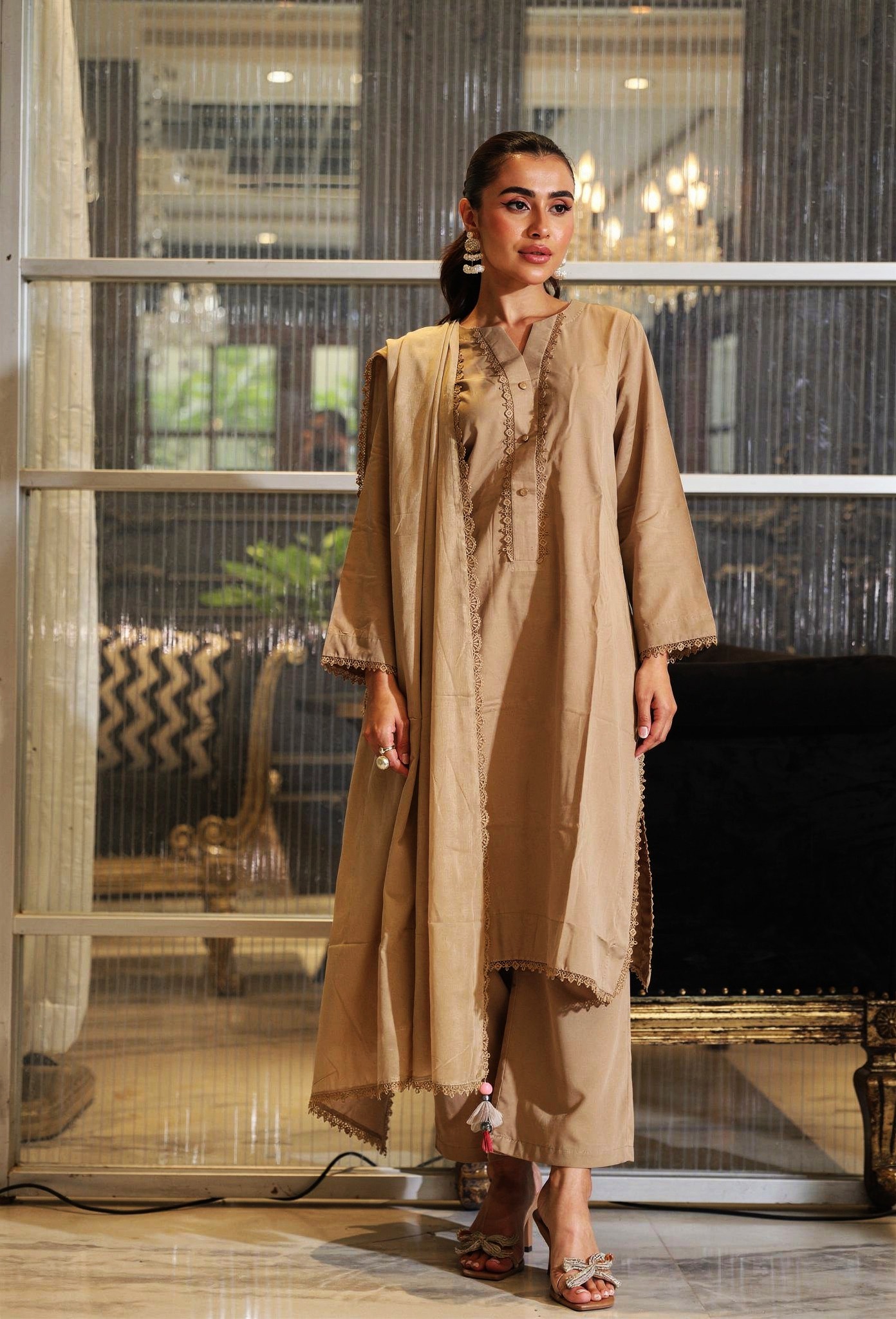 Beige 3 Piece Suit – SC-106 Summer Couture 2026