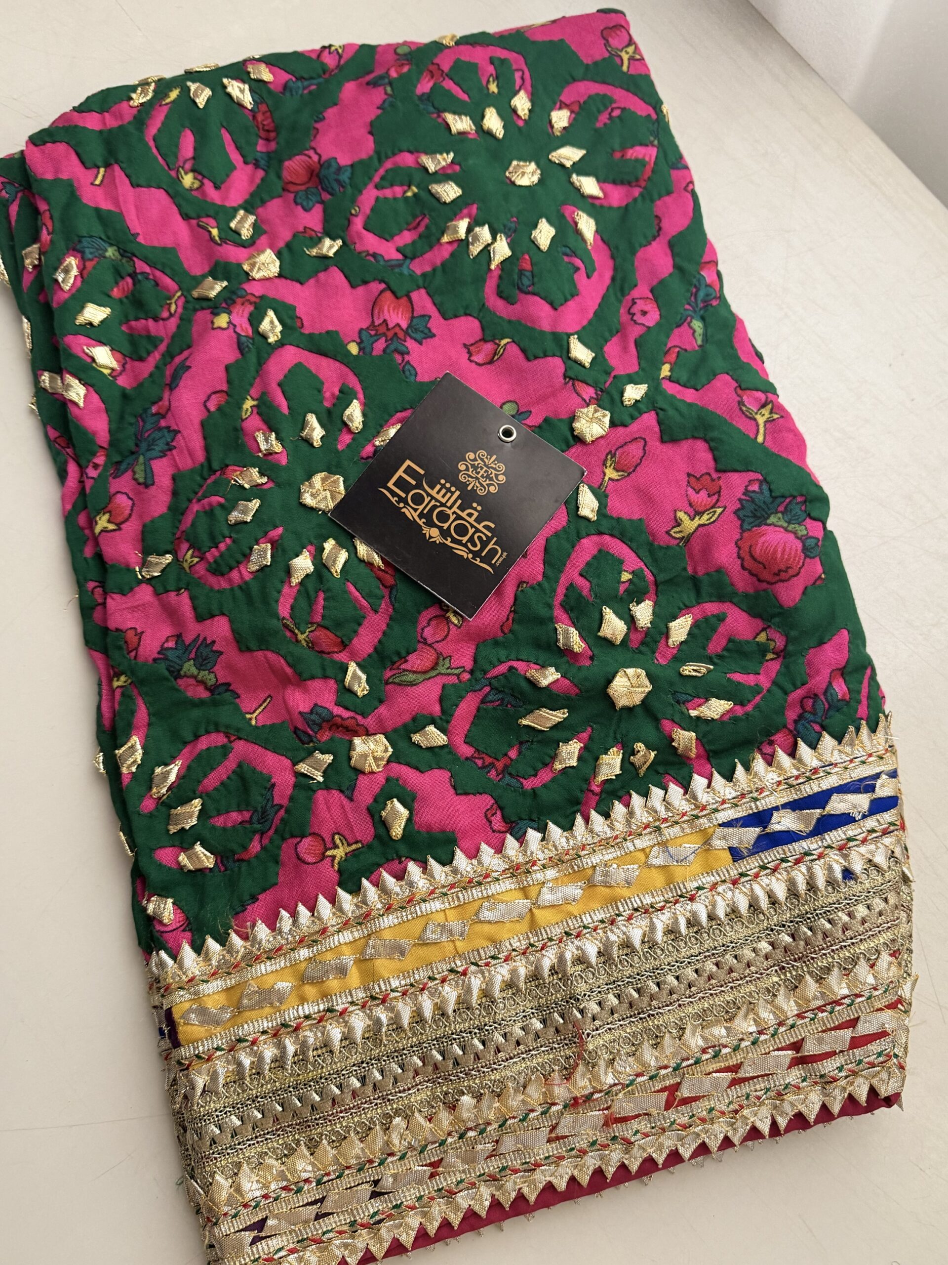 Applique Farshi shalwar