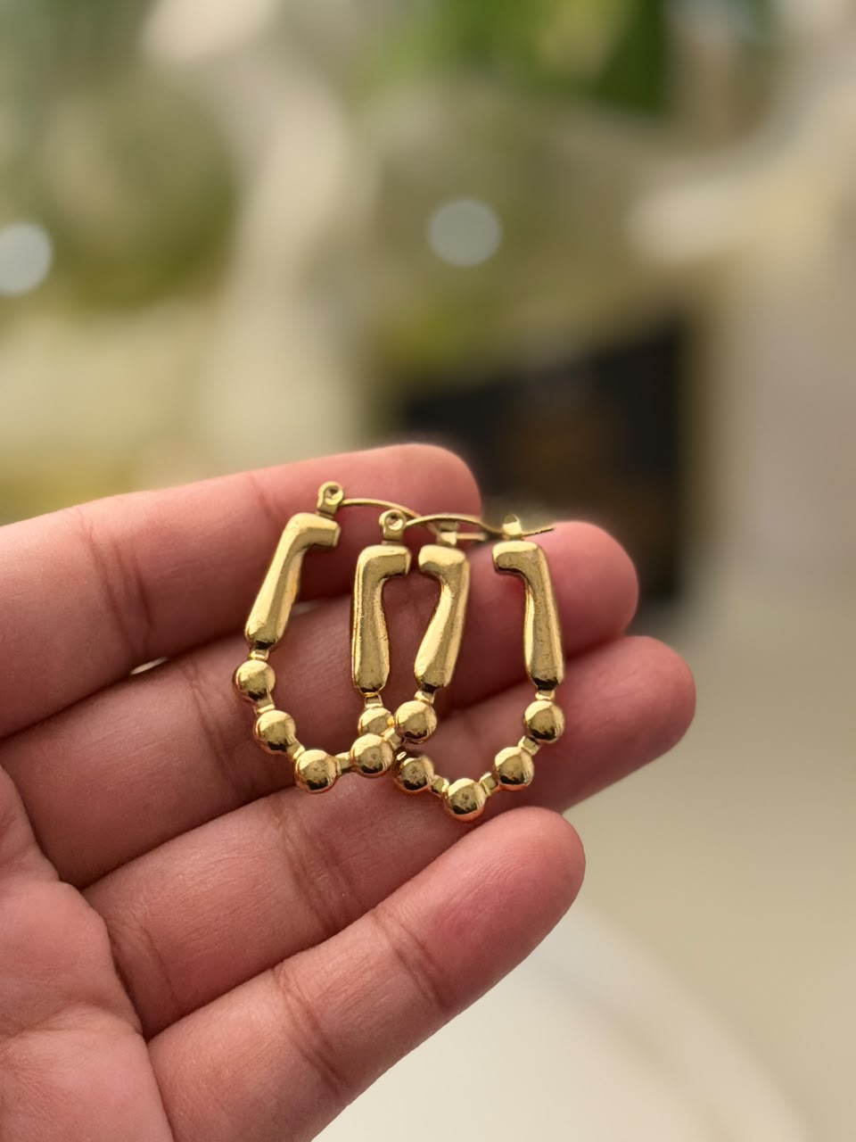 EQRAASH Premium Anti-Tarnish Earrings for Women | Waterproof & Hypoallergenic | EQR-ER-014