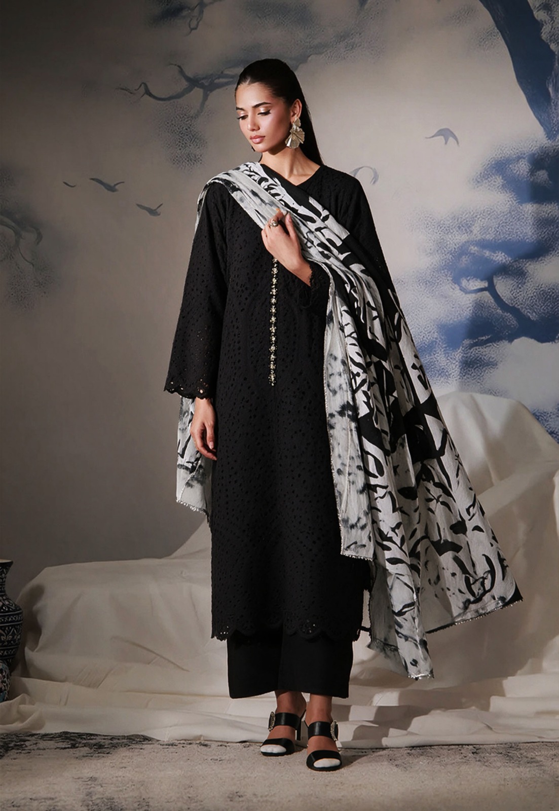 EQRAASH Premium Semi-Formal Stitched Suit for Women | Elegant Design | Soft & Comfortable
