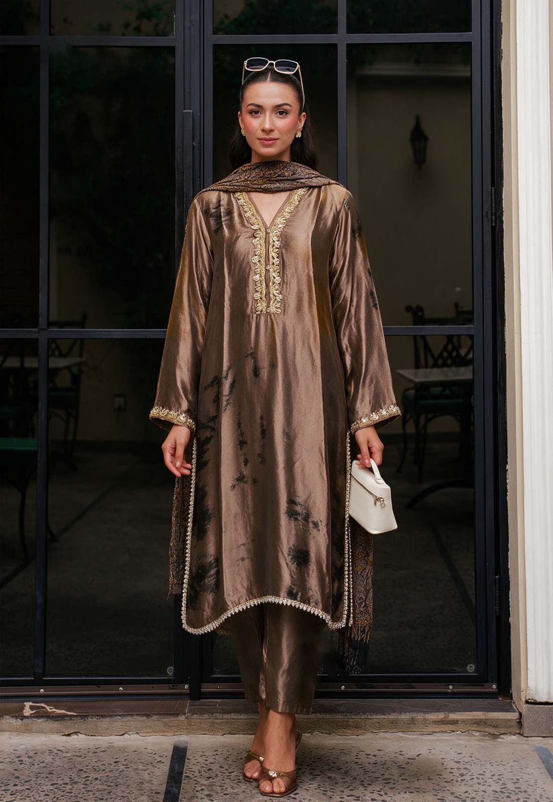 EQRAASH Premium Stitched Block Print Suit for Women | Elegant Design | Soft & Comfortable