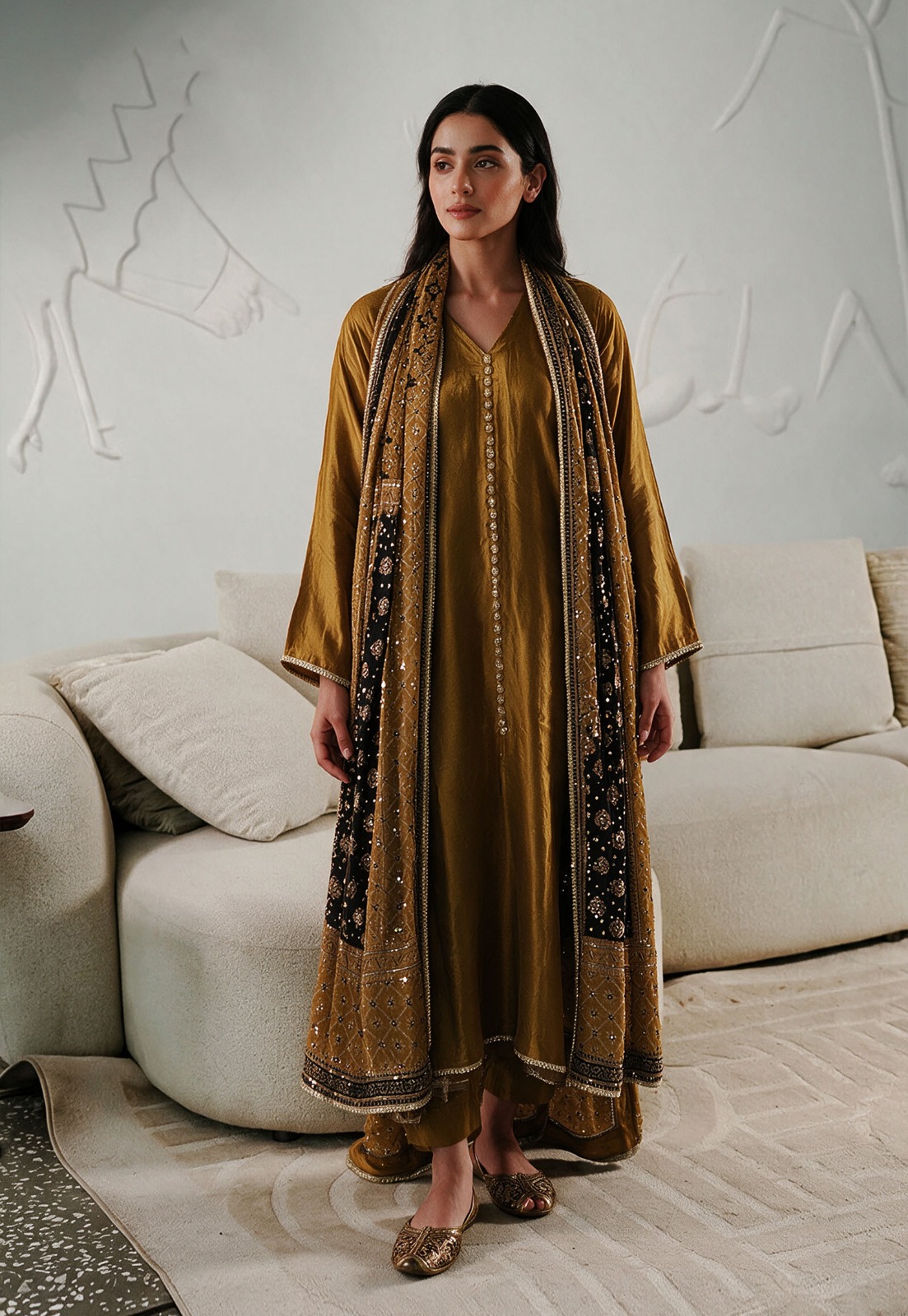 EQRAASH Premium Stitched Block Print Suit for Women | Elegant Design | Soft & Comfortable